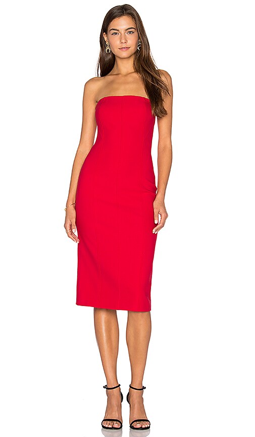 Elizabeth and James Margo Dress in Cardinal