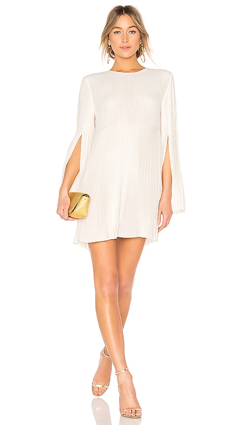 Elizabeth and James Violetta Mini Dress in Alabaster | REVOLVE