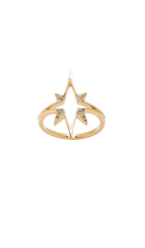 Astral Ring with White Topaz