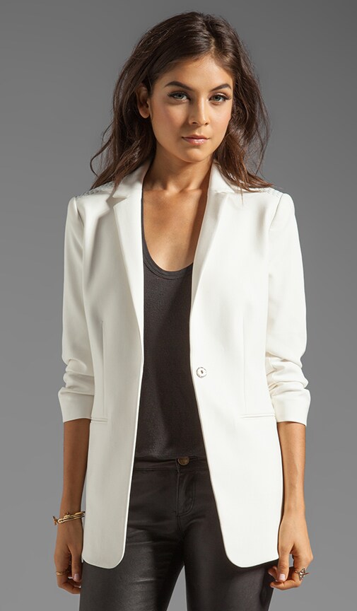 Elizabeth and hotsell james white blazer