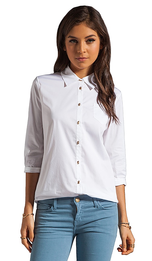 Jeweled Button Cohen Shirt