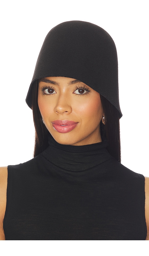 Eaves Winston Felted Wool Hat In Black
