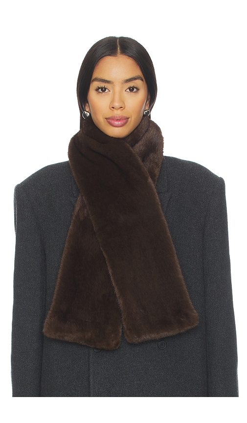 Eaves X Coco Bodil Scarf In Brown