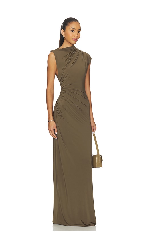 Eaves Auda Gown In Green