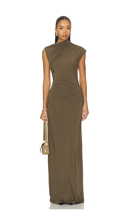 Eaves Auda Gown In Green