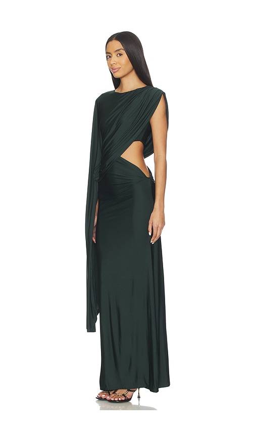  Eaves Maxikleid Ingrida In Dark Green. Größe Xs. Also In S, M, L. 