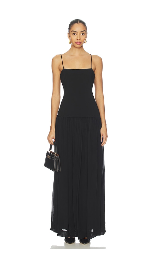 Eaves Pardes Dress In Black