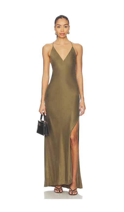 EAVES Lydia Silk Maxi Dress