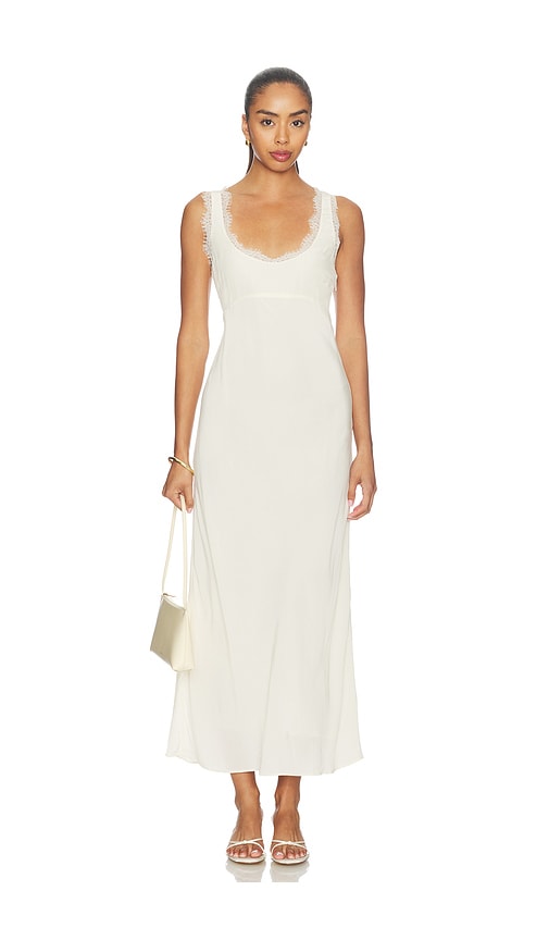 Eaves Naya Midi Dress In Multi