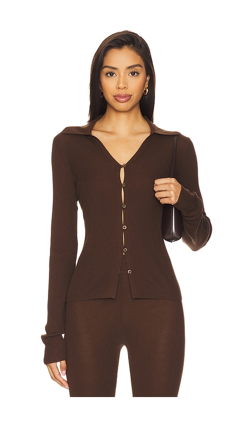 Eaves Bailee Rib Cardigan