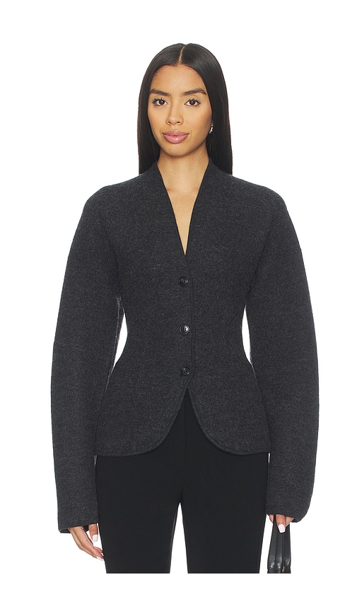 EAVES Coralai Structured Knit Blazer