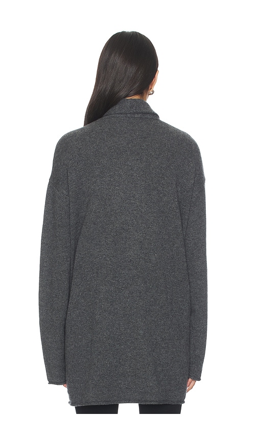  Eaves Biancka Oversized Core Cardigan In Grey. Size Xs. Also In S, M. 