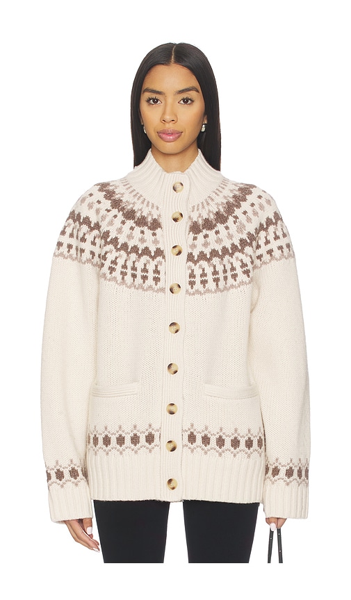 EAVES Jen Fair Isle Cardigan