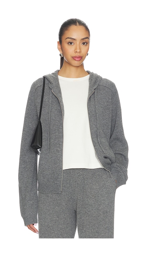 EAVES x Jasmine Tookes Milah Wool Cash Zip Up