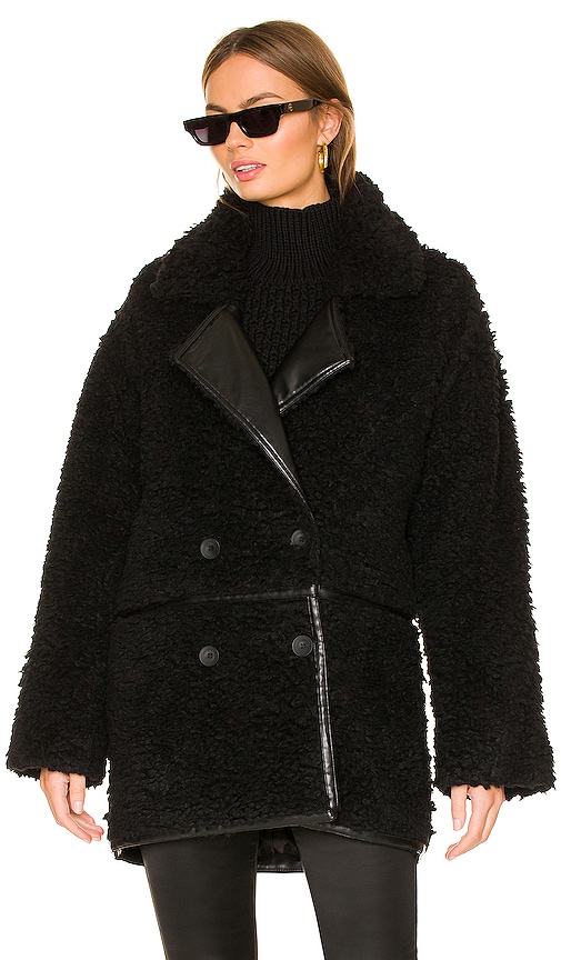 Shop Eaves Sutton Coat In Black