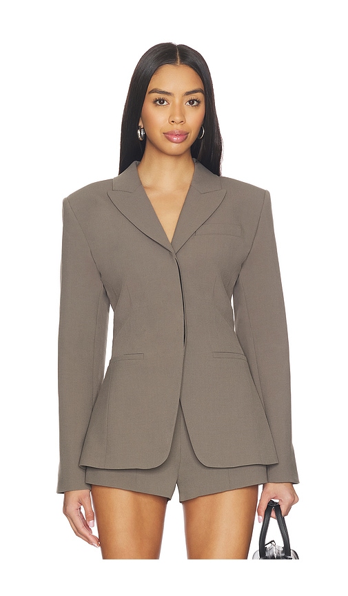 EAVES Keki Cinched Waist Blazer