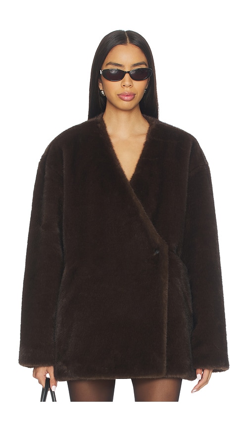 Eaves X Coco Dagna Jacket In Brown