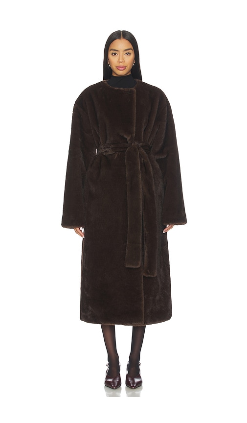Eaves Dagna Coat In Brown