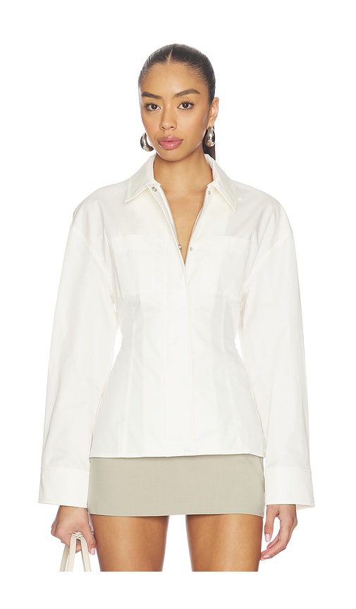 EAVES BLOUSON KASPER en Ivory Taille XXS Also en XS S M L XL 256 €