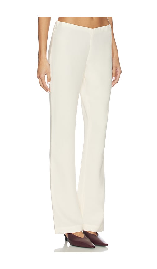 Eaves X Coco Auda Polished Crepe Pant In White