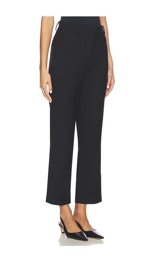  Eaves X Jasmine Tookes Jodi Classic Suiting Cropped Pant In Black. Taglia Xs. Also In Xxs, S, M, L, Xl. 