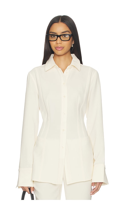 EAVES Lovise Polished Crepe Blouse
