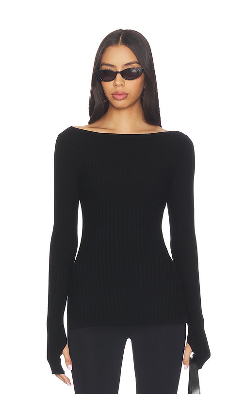 EAVES x Jasmine Tookes Nichole Rib Knit Long Sleeve