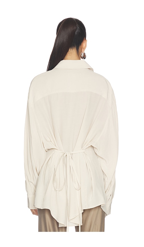 Eaves Sivan Shirt In Ivory. Size Xs. Also In L. 
