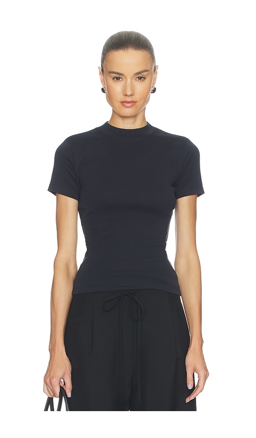 EAVES Bonnie High Neck Baby Tee