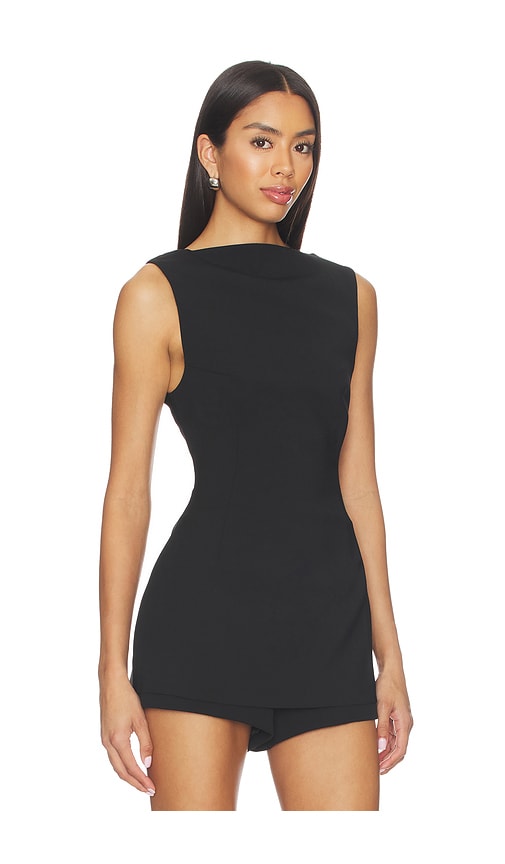 Eaves Judith Top In Black