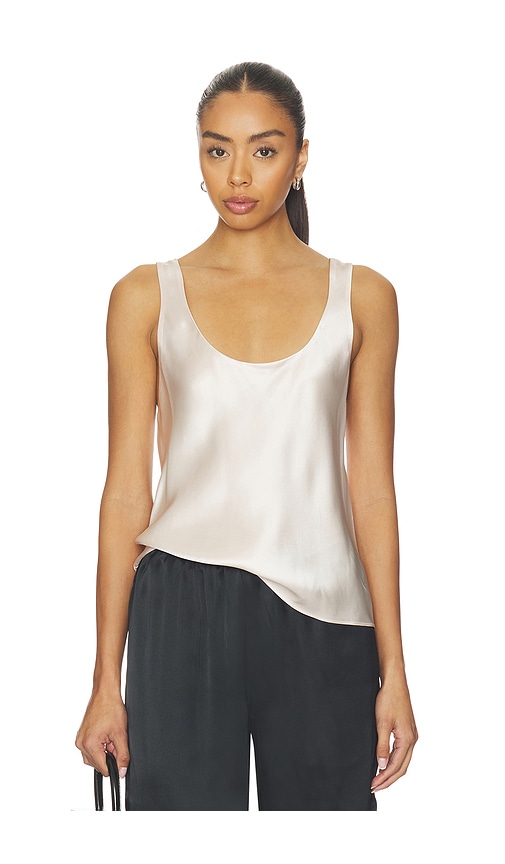 EAVES Nico Silk Tank en Blush Taille S Also en XS M 213 €