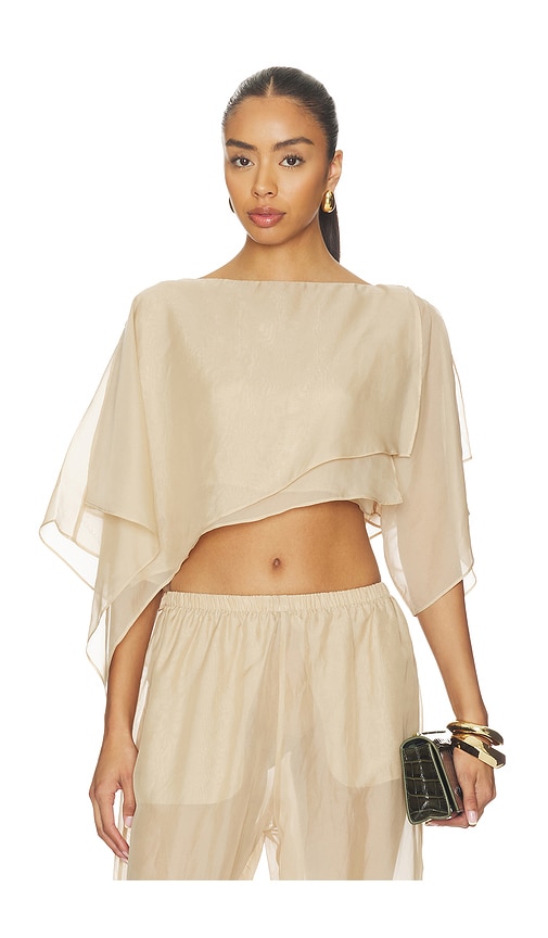 EAVES Athina Top en Ivory Taille XL Also en L M S XS XXS 239 €