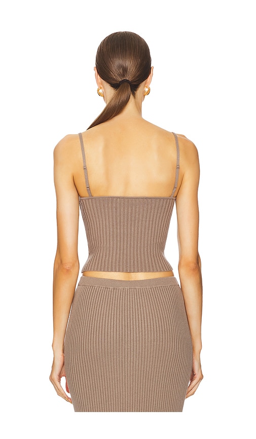 Eaves Ashlee Top In Taupe. Size M. Also In L. 