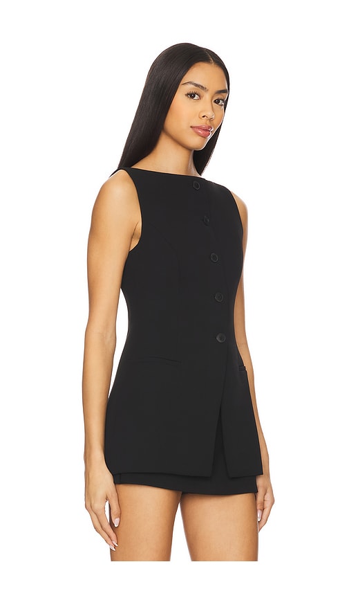Eaves Lyla Vest Top In Black