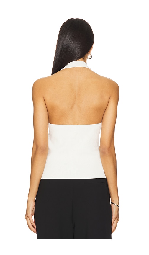  Eaves Alder Knit Halter In Ivory. Size L. Also In Xl. 