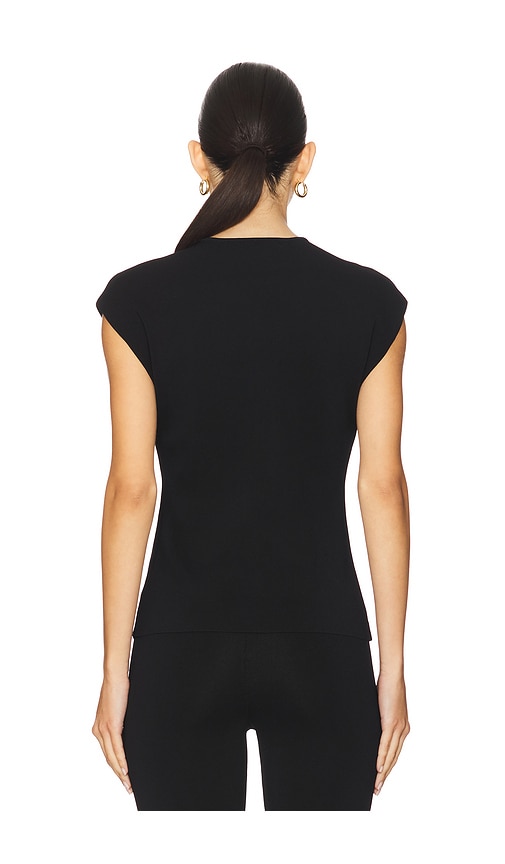  Eaves Janith Sleeveless Cardigan In Black. Size M. Also In L. 