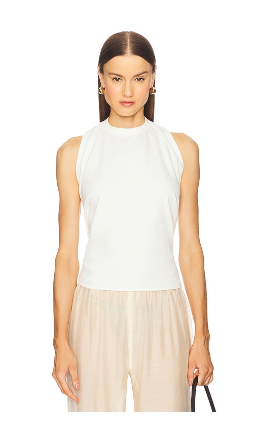 Ander Halter Tee in White. - size XS (also in L, M, S, XL, XXS)