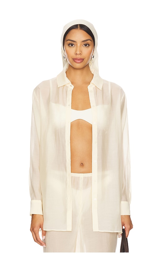 x Coco Ettore Top in Cream. - size XS (also in L, M, S, XL, XXS)