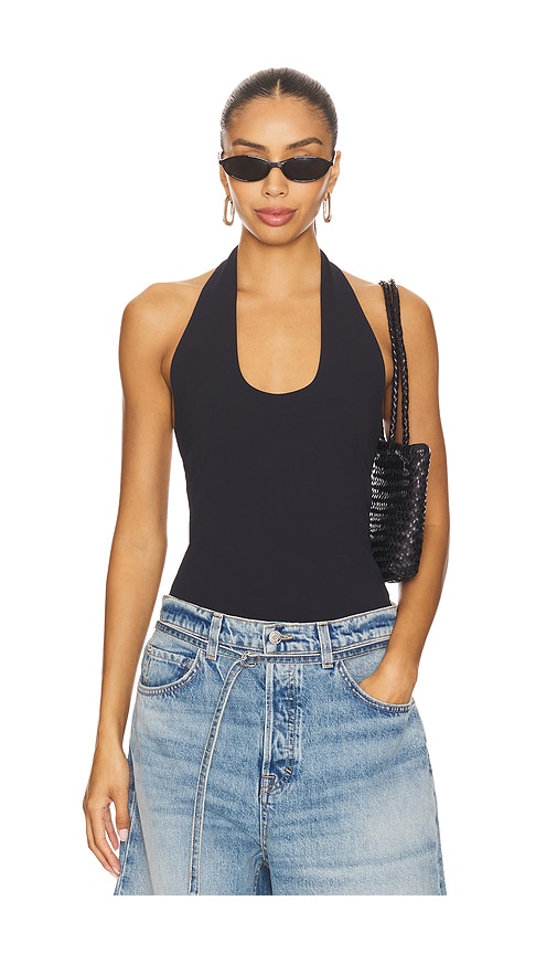 Simeon Halter Top in Black. - size XS (also in L, M, XL, XXS)