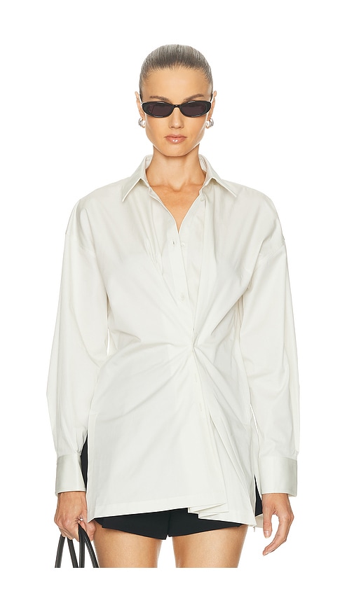 Lo Reworked Shirt in White. - size XS (also in L, M, S, XL, XXS)