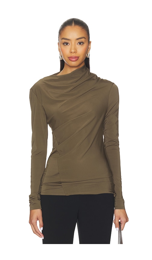 Eaves Auda Top In Brown