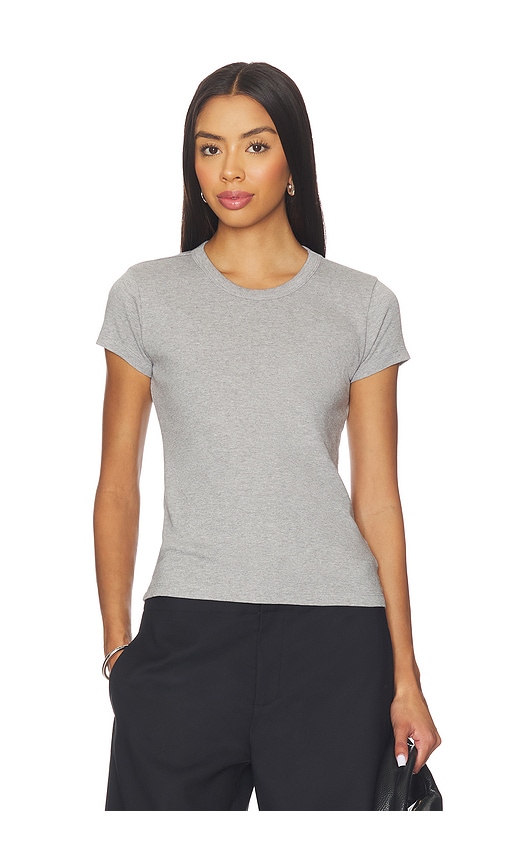 Eaves Lene Baby Tee In Gray