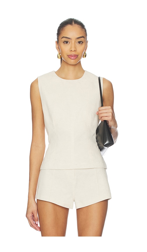 EAVES Orsino Fray Top