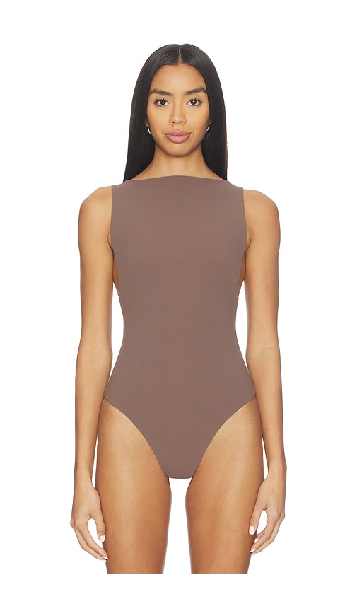 Eaves Rian Bodysuit In Brown
