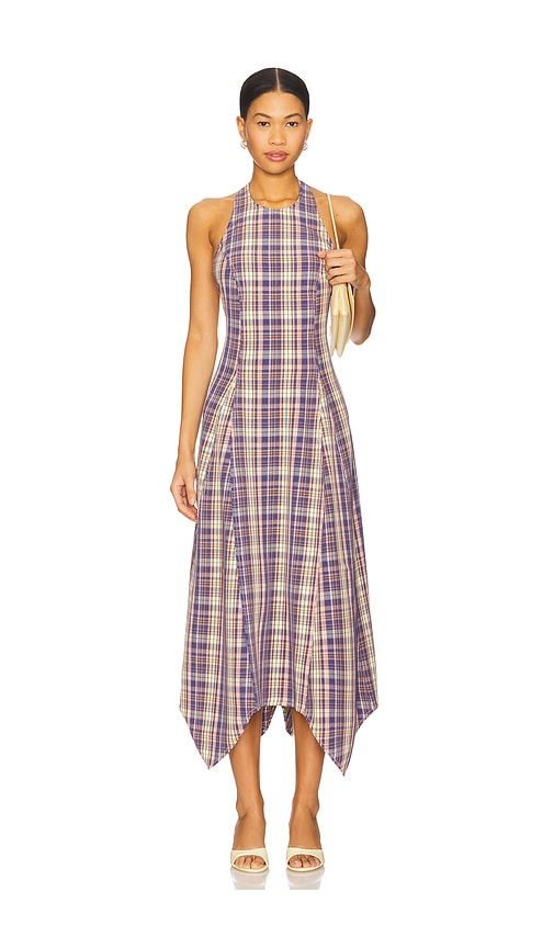 Stella Dress in Blue. - size S (also in L, M, XS)