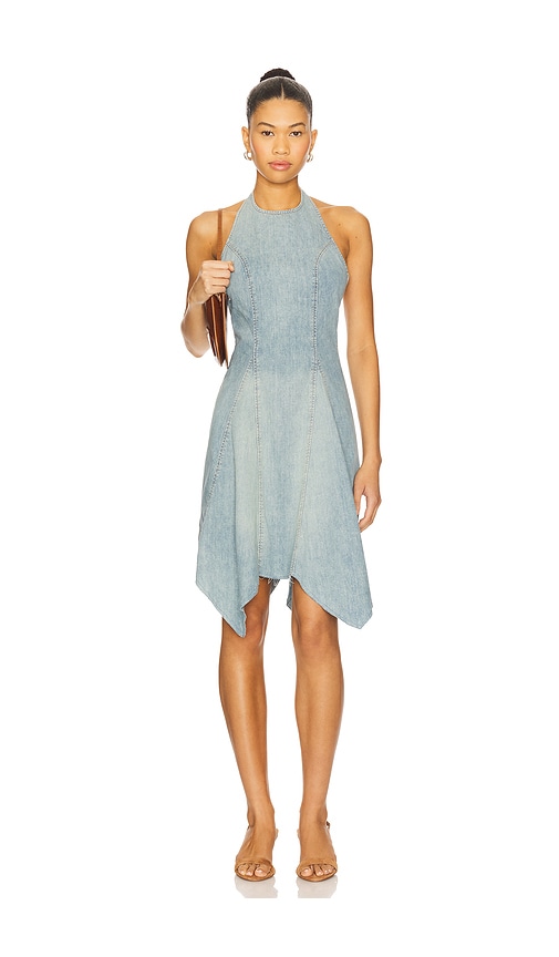 Estelle Mini Dress in Blue. - size S (also in L, M)