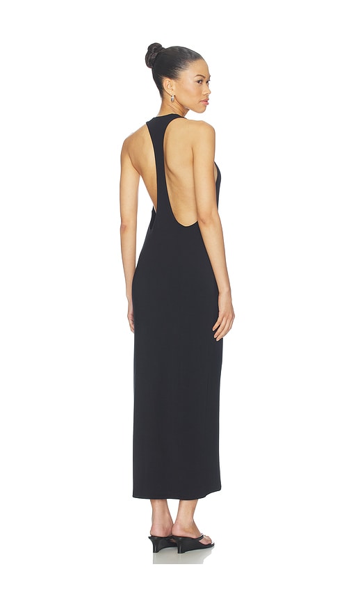 EB Denim Valley Racer Tank Maxi Dress in Black. - size L (also in M, S, XL, XS)