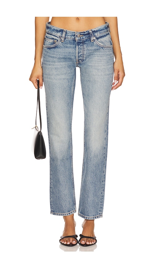 Low Rise Slim in Blue. - size 27 (also in 23, 25, 26)