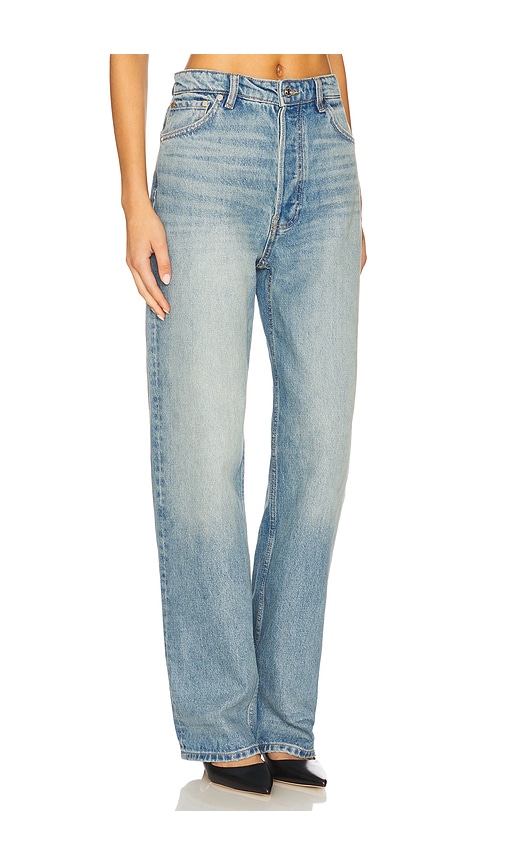 Eb Denim High Rise Straight Jeans Cleo
