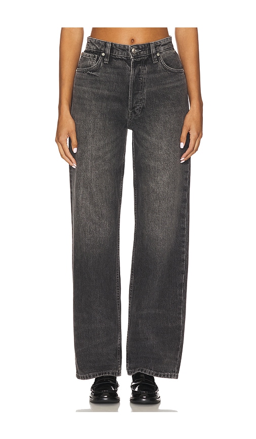Eb Denim Sofia High Rise Relaxed Jean In Gray